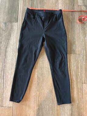 Spanx women's the perfect black Ponte Ankle pants size XL
